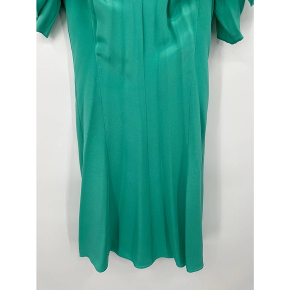 NWT Kobi Halperin Avril Dress Halter Neck Cutout Midi Green Size 2 Retail $595 - Picture 8 of 10